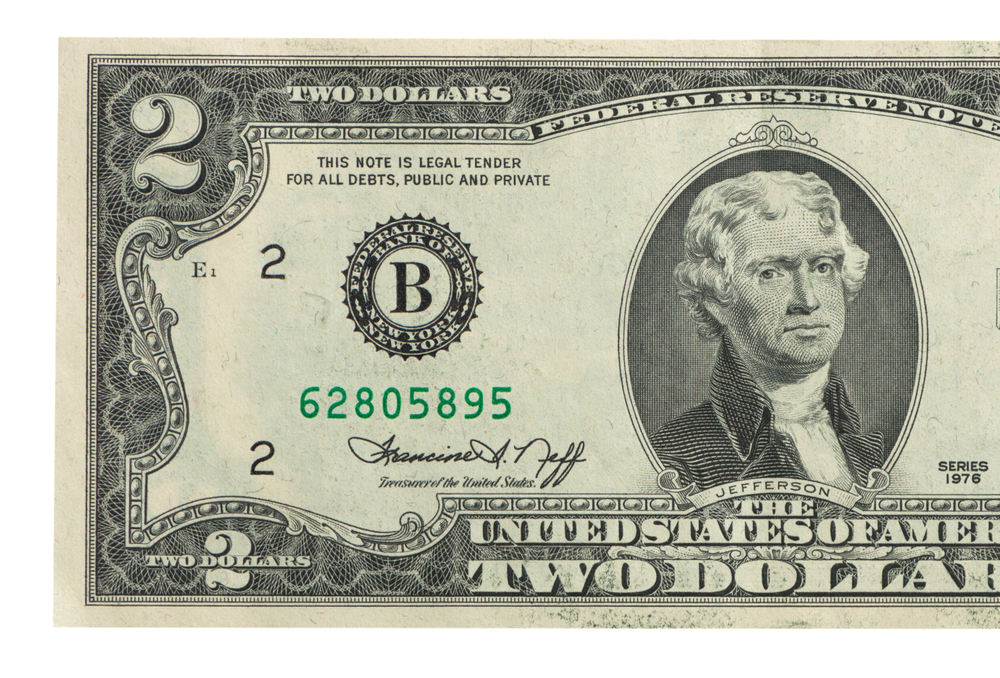 The $2 anomaly of America